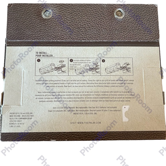 Palm Restaurant LED Grill Light - Picture 2 of 6